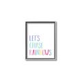 Picture of Lets Chase Rainbows _GroupedProduct_Rectangle_Portrait_Mini_ _GroupedProduct_Rectangle_Portrait_Canvas_Framed_