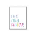 Picture of Lets Chase Rainbows _GroupedProduct_Rectangle_Portrait_Mini_ _GroupedProduct_Rectangle_Portrait_Canvas_Framed_