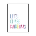 Picture of Lets Chase Rainbows _GroupedProduct_Rectangle_Portrait_Mini_ _GroupedProduct_Rectangle_Portrait_Canvas_Framed_