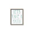 Picture of Lets Take a Bath II _GroupedProduct_Rectangle_Portrait_Mini_ _GroupedProduct_Rectangle_Portrait_Canvas_Framed_