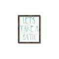 Picture of Lets Take a Bath II _GroupedProduct_Rectangle_Portrait_Mini_ _GroupedProduct_Rectangle_Portrait_Canvas_Framed_