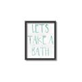 Picture of Lets Take a Bath II _GroupedProduct_Rectangle_Portrait_Mini_ _GroupedProduct_Rectangle_Portrait_Canvas_Framed_
