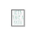 Picture of Lets Take a Bath II _GroupedProduct_Rectangle_Portrait_Mini_ _GroupedProduct_Rectangle_Portrait_Canvas_Framed_
