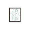 Picture of Lets Take a Bath II _GroupedProduct_Rectangle_Portrait_Mini_ _GroupedProduct_Rectangle_Portrait_Canvas_Framed_