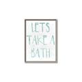 Picture of Lets Take a Bath II _GroupedProduct_Rectangle_Portrait_Mini_ _GroupedProduct_Rectangle_Portrait_Canvas_Framed_