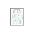 Picture of Lets Take a Bath II _GroupedProduct_Rectangle_Portrait_Mini_ _GroupedProduct_Rectangle_Portrait_Canvas_Framed_