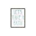 Picture of Lets Take a Bath II _GroupedProduct_Rectangle_Portrait_Mini_ _GroupedProduct_Rectangle_Portrait_Canvas_Framed_