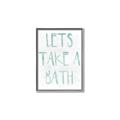 Picture of Lets Take a Bath II _GroupedProduct_Rectangle_Portrait_Mini_ _GroupedProduct_Rectangle_Portrait_Canvas_Framed_