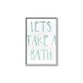 Picture of Lets Take a Bath II _GroupedProduct_Rectangle_Portrait_Mini_ _GroupedProduct_Rectangle_Portrait_Canvas_Framed_