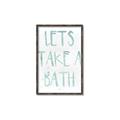 Picture of Lets Take a Bath II _GroupedProduct_Rectangle_Portrait_Mini_ _GroupedProduct_Rectangle_Portrait_Canvas_Framed_