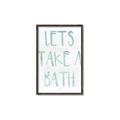 Picture of Lets Take a Bath II _GroupedProduct_Rectangle_Portrait_Mini_ _GroupedProduct_Rectangle_Portrait_Canvas_Framed_