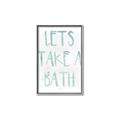Picture of Lets Take a Bath II _GroupedProduct_Rectangle_Portrait_Mini_ _GroupedProduct_Rectangle_Portrait_Canvas_Framed_