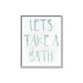 Picture of Lets Take a Bath II _GroupedProduct_Rectangle_Portrait_Mini_ _GroupedProduct_Rectangle_Portrait_Canvas_Framed_