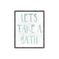 Picture of Lets Take a Bath II _GroupedProduct_Rectangle_Portrait_Mini_ _GroupedProduct_Rectangle_Portrait_Canvas_Framed_