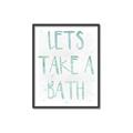 Picture of Lets Take a Bath II _GroupedProduct_Rectangle_Portrait_Mini_ _GroupedProduct_Rectangle_Portrait_Canvas_Framed_