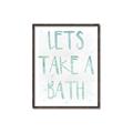 Picture of Lets Take a Bath II _GroupedProduct_Rectangle_Portrait_Mini_ _GroupedProduct_Rectangle_Portrait_Canvas_Framed_
