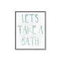 Picture of Lets Take a Bath II _GroupedProduct_Rectangle_Portrait_Mini_ _GroupedProduct_Rectangle_Portrait_Canvas_Framed_