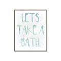 Picture of Lets Take a Bath II _GroupedProduct_Rectangle_Portrait_Mini_ _GroupedProduct_Rectangle_Portrait_Canvas_Framed_