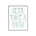 Picture of Lets Take a Bath II _GroupedProduct_Rectangle_Portrait_Mini_ _GroupedProduct_Rectangle_Portrait_Canvas_Framed_