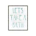 Picture of Lets Take a Bath II _GroupedProduct_Rectangle_Portrait_Mini_ _GroupedProduct_Rectangle_Portrait_Canvas_Framed_