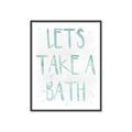 Picture of Lets Take a Bath II _GroupedProduct_Rectangle_Portrait_Mini_ _GroupedProduct_Rectangle_Portrait_Canvas_Framed_