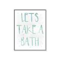 Picture of Lets Take a Bath II _GroupedProduct_Rectangle_Portrait_Mini_ _GroupedProduct_Rectangle_Portrait_Canvas_Framed_