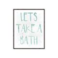 Picture of Lets Take a Bath II _GroupedProduct_Rectangle_Portrait_Mini_ _GroupedProduct_Rectangle_Portrait_Canvas_Framed_