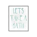 Picture of Lets Take a Bath II _GroupedProduct_Rectangle_Portrait_Mini_ _GroupedProduct_Rectangle_Portrait_Canvas_Framed_