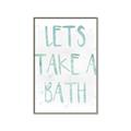 Picture of Lets Take a Bath II _GroupedProduct_Rectangle_Portrait_Mini_ _GroupedProduct_Rectangle_Portrait_Canvas_Framed_