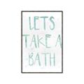 Picture of Lets Take a Bath II _GroupedProduct_Rectangle_Portrait_Mini_ _GroupedProduct_Rectangle_Portrait_Canvas_Framed_