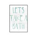 Picture of Lets Take a Bath II _GroupedProduct_Rectangle_Portrait_Mini_ _GroupedProduct_Rectangle_Portrait_Canvas_Framed_