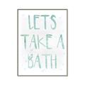 Picture of Lets Take a Bath II _GroupedProduct_Rectangle_Portrait_Mini_ _GroupedProduct_Rectangle_Portrait_Canvas_Framed_