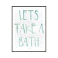 Picture of Lets Take a Bath II _GroupedProduct_Rectangle_Portrait_Mini_ _GroupedProduct_Rectangle_Portrait_Canvas_Framed_
