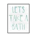 Picture of Lets Take a Bath II _GroupedProduct_Rectangle_Portrait_Mini_ _GroupedProduct_Rectangle_Portrait_Canvas_Framed_