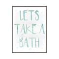 Picture of Lets Take a Bath II _GroupedProduct_Rectangle_Portrait_Mini_ _GroupedProduct_Rectangle_Portrait_Canvas_Framed_