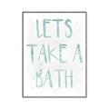 Picture of Lets Take a Bath II _GroupedProduct_Rectangle_Portrait_Mini_ _GroupedProduct_Rectangle_Portrait_Canvas_Framed_