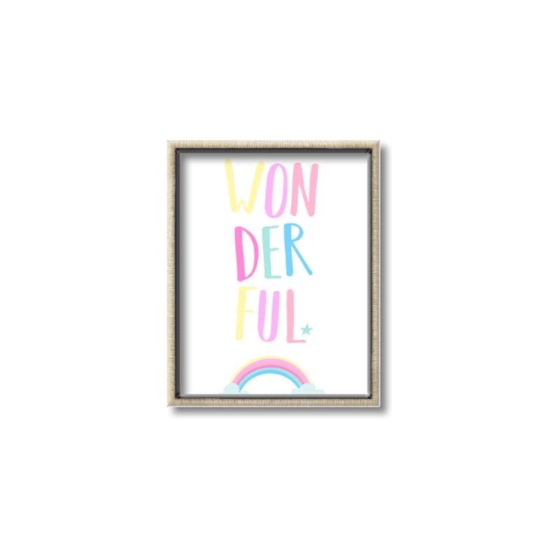 Picture of Wonderful _GroupedProduct_Rectangle_Portrait_Mini_ _GroupedProduct_Rectangle_Portrait_Canvas_Framed_