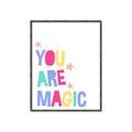 Picture of You are Magic _GroupedProduct_Rectangle_Portrait_Mini_ _GroupedProduct_Rectangle_Portrait_Canvas_Framed_