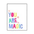 Picture of You are Magic _GroupedProduct_Rectangle_Portrait_Mini_ _GroupedProduct_Rectangle_Portrait_Canvas_Framed_