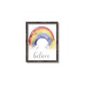 Picture of Believe in Rainbow _GroupedProduct_Rectangle_Portrait_Mini_ _GroupedProduct_Rectangle_Portrait_Canvas_Framed_