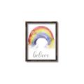 Picture of Believe in Rainbow _GroupedProduct_Rectangle_Portrait_Mini_ _GroupedProduct_Rectangle_Portrait_Canvas_Framed_