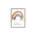 Picture of Believe in Rainbow _GroupedProduct_Rectangle_Portrait_Mini_ _GroupedProduct_Rectangle_Portrait_Canvas_Framed_