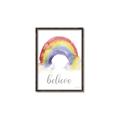 Picture of Believe in Rainbow _GroupedProduct_Rectangle_Portrait_Mini_ _GroupedProduct_Rectangle_Portrait_Canvas_Framed_