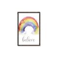 Picture of Believe in Rainbow _GroupedProduct_Rectangle_Portrait_Mini_ _GroupedProduct_Rectangle_Portrait_Canvas_Framed_