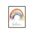 Picture of Believe in Rainbow _GroupedProduct_Rectangle_Portrait_Mini_ _GroupedProduct_Rectangle_Portrait_Canvas_Framed_