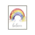 Picture of Believe in Rainbow _GroupedProduct_Rectangle_Portrait_Mini_ _GroupedProduct_Rectangle_Portrait_Canvas_Framed_