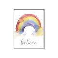 Picture of Believe in Rainbow _GroupedProduct_Rectangle_Portrait_Mini_ _GroupedProduct_Rectangle_Portrait_Canvas_Framed_