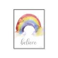 Picture of Believe in Rainbow _GroupedProduct_Rectangle_Portrait_Mini_ _GroupedProduct_Rectangle_Portrait_Canvas_Framed_
