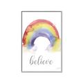 Picture of Believe in Rainbow _GroupedProduct_Rectangle_Portrait_Mini_ _GroupedProduct_Rectangle_Portrait_Canvas_Framed_
