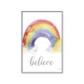 Picture of Believe in Rainbow _GroupedProduct_Rectangle_Portrait_Mini_ _GroupedProduct_Rectangle_Portrait_Canvas_Framed_